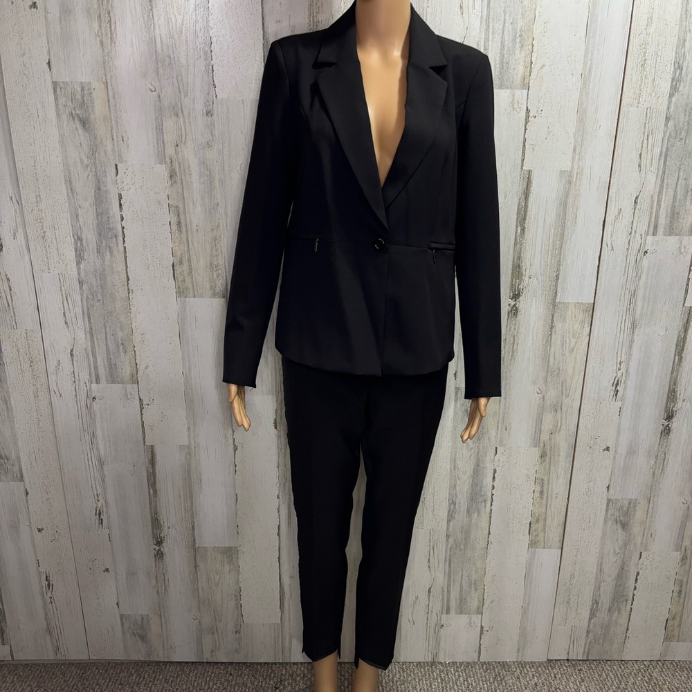 Peace‎ of Cloth Classic Black Pantsuit